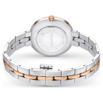 Cosmopolitan watch Swiss Made, Metal bracelet, Silver tone, Mixed metal finish